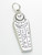 Sarcophagus sterling silver charm .925 Egypt and Egyptian charms side view