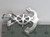 Anchor Jesus sterling silver pendant .925 Holy Christ pendants detail