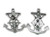 Anchor Jesus sterling silver pendant .925 Holy Christ pendants additional view