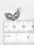 Mardi Gras mask sterling silver charm .925 x 1 Party Masks charms detail