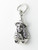 Witch with Crystal Ball sterling silver charm .925 x 1 Halloween charms image 8