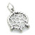 Dreamcatcher sterling silver charm .925 Dream Catchers charms