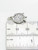 Dreamcatcher sterling silver charm .925 Dream Catchers charms side view