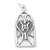 Church window sterling silver charm .925 x 1 Churches Windows charms