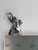 Ballet shoes 2D sterling silver charm .925 Ballerinas charms size example