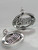 Music Notes sterling silver charm pendant .925 Musician charms alternate view