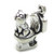 Cat on Toilet sterling silver charm .925 x 1 Whatever Next Charms !!!