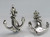 Anchor 2D sterling silver large charm - pendant .925 x 1 Anchors A1 image 6