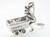 Miner with coal cart sterling silver charm .925 x 1 Mining charms additional view