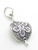 Hair Barrette sterling silver charm .925 Hair and Beauty charms additional view