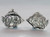 Tropical Fish silver charm pendant 2D .925 Fishes charms alternate view
