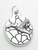 Hummingbird sterling silver charm .925 x 1 Birds Humming Bird charms