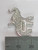 Elephant 2D sterling silver charm .925 Elephants charms detail