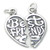 Best Friends sterling silver charm .925 x 1 BFF charms A1