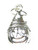 Pumpkin with hat 2D sterling silver charm .925 Halloween charms additional view