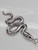 Snake 2D sterling silver charm pendant .925 x 1 Snakes charms - Pendants detail