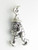 Irish Leprechaun with pot of gold sterling silver charm .925 Lucky alternate view