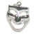 Drama Mask Happy Face sterling silver charm .925 x1 Comedy Acting charms