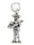 Mariachi Band Guitar Player sterling silver charm .925 Music charms