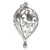 Hot Air Balloon 2D silver charm pendant .925 Ballooning charms A1