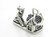 Girl playing with Dolls House sterling silver charm .925 Toys Charms alternate view