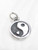 Yin Yang sterling silver charm .925 x 1 Peace and Balance charms additional view