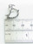 Fangs opening sterling silver charm .925 Vampire charms additional view