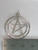 Pentagram sterling silver charm pendant .925 pentagram charms K size example