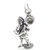Tuba Player sterling silver charm .925 x 1 Music & Band charms