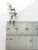 Tuba Player sterling silver charm .925 Music & Band charms size example