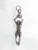 Female Basketball player sterling silver charm .925 sports charms A1 alternate view