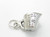 Measuring Jug sterling silver charm .925 Measure Jugs charms extra view