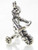 Child on Tricycle sterling silver charm .925 x 1 Childs Toys charms image 7