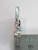 Movie Clapperboard opening silver charm .925 Movies Films charms side view
