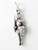 Knight in a suit of armour sterling silver charm .925 x1 Knights charms image 7