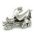 Cement Mixer Truck sterling silver charm .925 Workmen charms