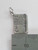 Credit Card Debit sterling silver charm .925 Charge Cards charms side view