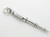 Pen sterling silver charm .925 x 1 Pens Writing charms size example