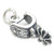Spur sterling silver charm .925 Spurs cowboy - girl charms