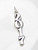 2017 year sterling silver charm .925 x 1 Years Anniversary Graduate additional view
