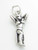 Belly Dancer sterling silver charm .925 x 1 Exotic Dancing charms additional view
