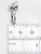 Belly Dancer sterling silver charm .925 Exotic Dancing charms alternate view