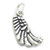 Angel wing sterling silver charm .925 Angels Protection charms