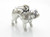 Bulldog sterling silver charm .925 x 1 Bull Dog and Dogs charms image 8