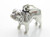 Bulldog sterling silver charm .925 x 1 Bull Dog and Dogs charms image 10
