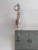 Maple Leaf sterling silver charm .925 Canadian Canada charms side view