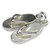 Flip Flops Sandals Shoes Style sterling silver charm .925