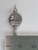 Table Tennis Paddle sterling silver charm .925 Ping Pong charms A1 side view