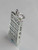 Bingo Card double sided silver charm .925 Games charms additional view