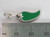 Green Chilli Pepper sterling silver charm .925 x 1 Peppers charms size example